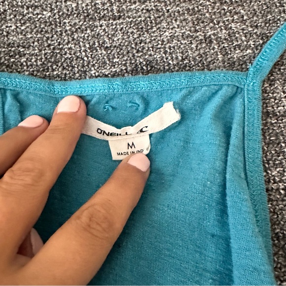 Teal O’Neill plunge neckline swim coverup, size M - Picture 2 of 4